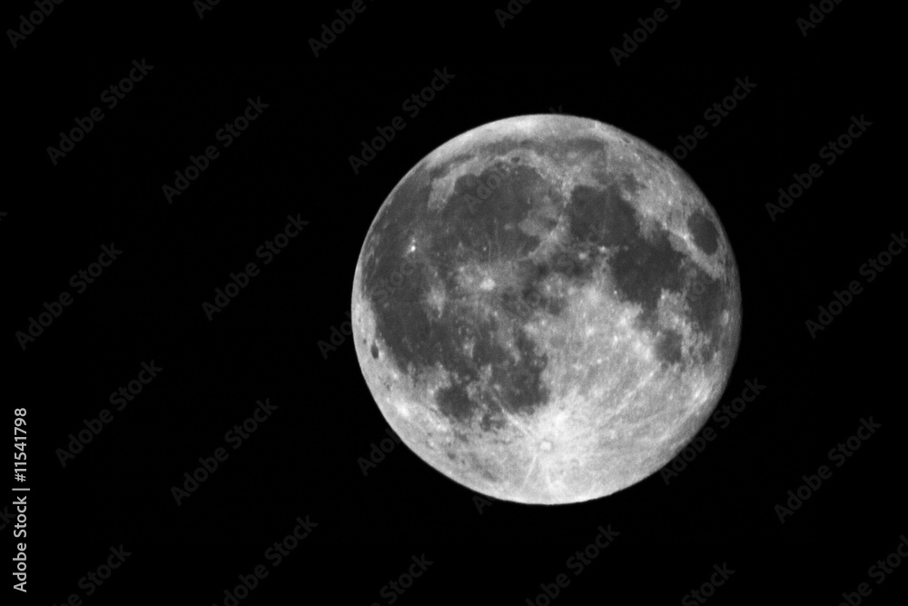 Obraz premium Full Moon on the night