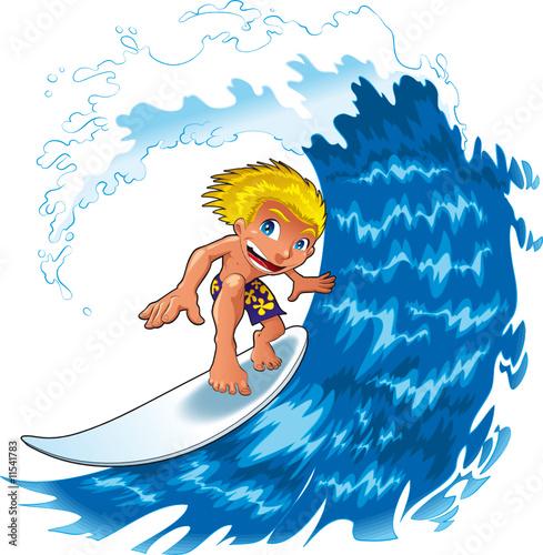Baby Surfing - Wave