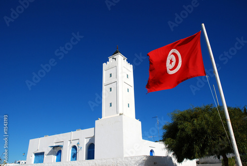 Mosquée de Sidi bou said en Tunisie