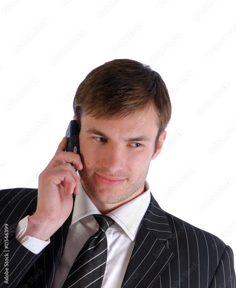 man and phone man and phone