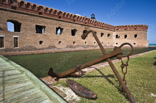Anchor by Fort Jefferson photo