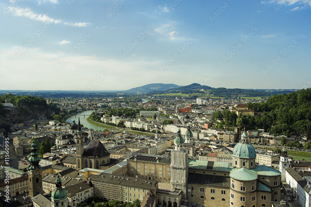Sommerliches Salzburg