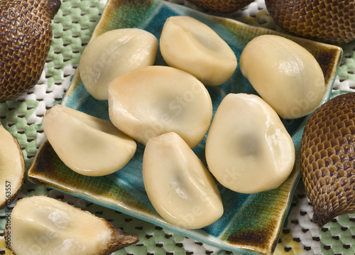 Salak Fruit in a Plate