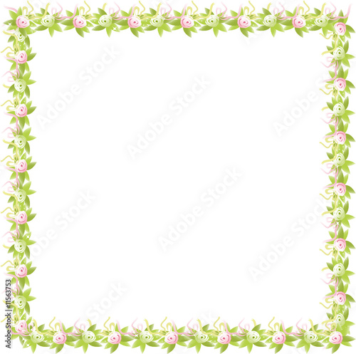Bordure Florale