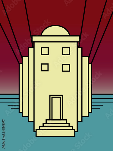 Art Deco style building