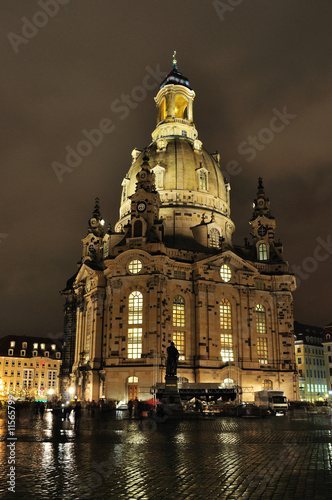 Frauenkirche beleuchtet