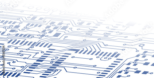 Circuit Board Background Fade