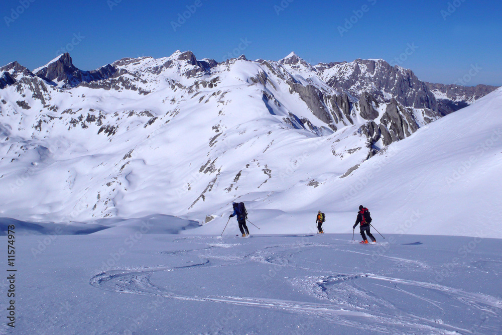 slalom en altitude