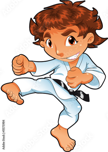 Baby Karate Player