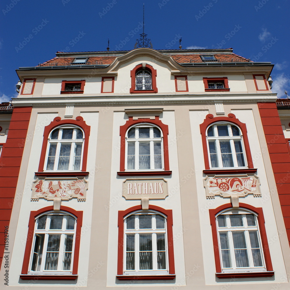 Obraz premium Rathaus Bezirkshauptstadt Weiz / Steiermark / Österreich
