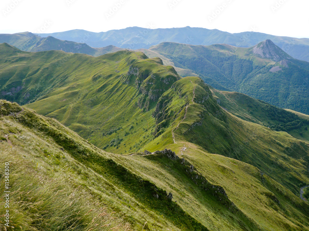 Les crêtes du Puy Mary