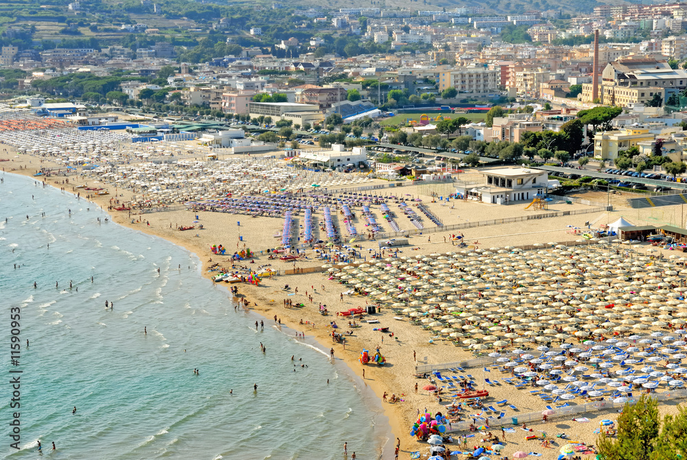 Obraz premium Gaeta beach, Italy