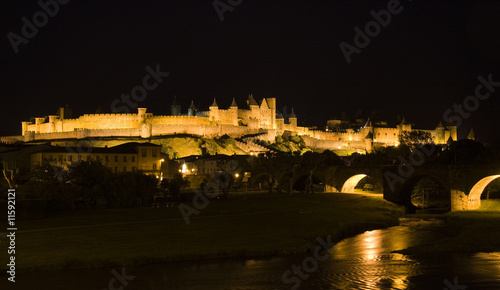 Carcassonne Fortress and Bridge