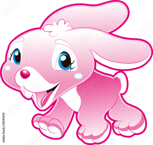 Baby Pink Rabbit