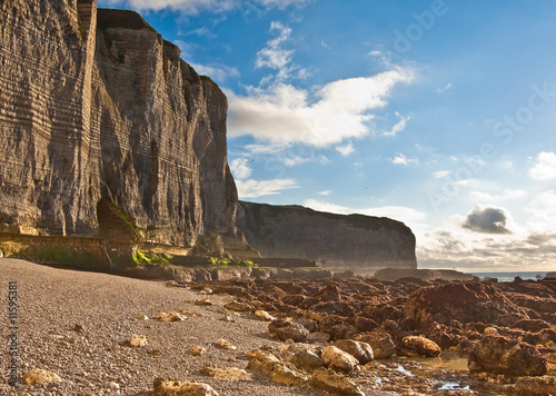 Εκτύπωση καμβά Les falaises de la Côte Normande