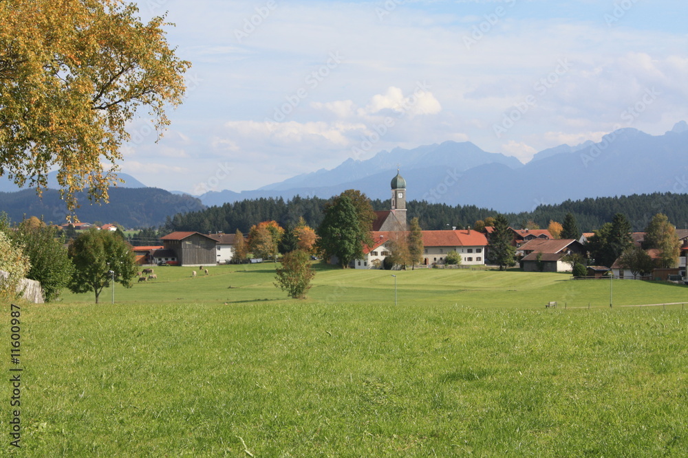 Obraz premium Wandern im Allgäu