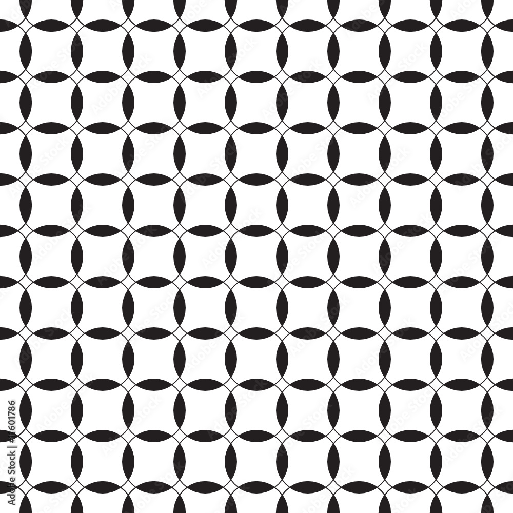 Black-and-white seamless pattern. Vector illustration Black-and-white seamless pattern. Vector illustration
