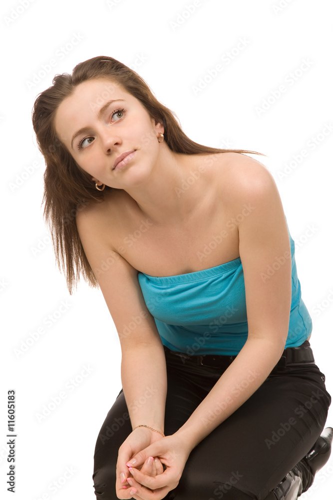 Obraz premium young woman