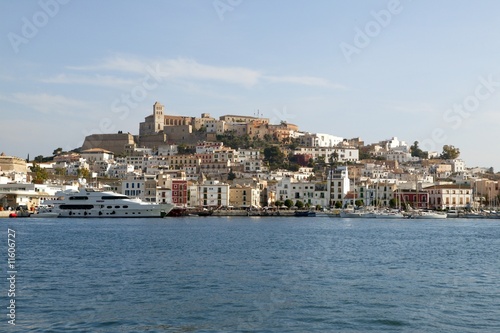 Ibiza from balearic islands in Spain