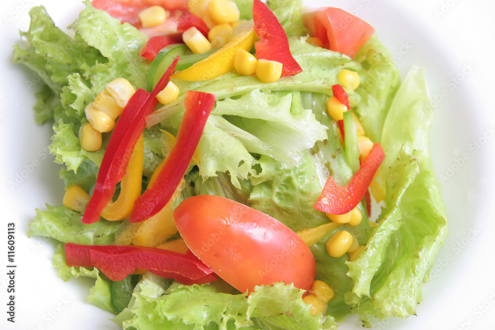 lettuce capsicum and tomato vegetable lettuce capsicum and tomato vegetable