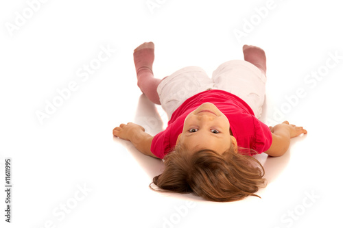 Photos funny girlie on white