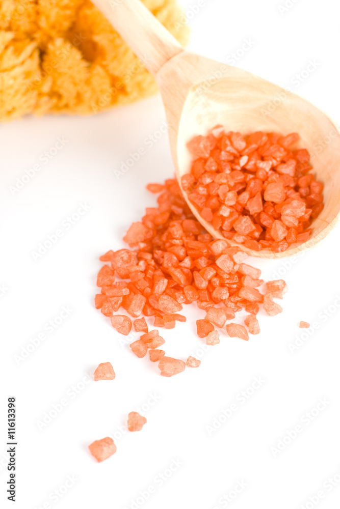 natural sponge and bath salt natural sponge and bath salt