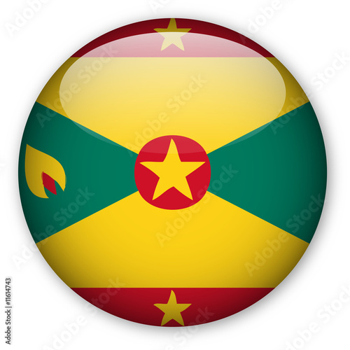 Grenada Flag button Free Download Grenada Flag button - GFXLoad