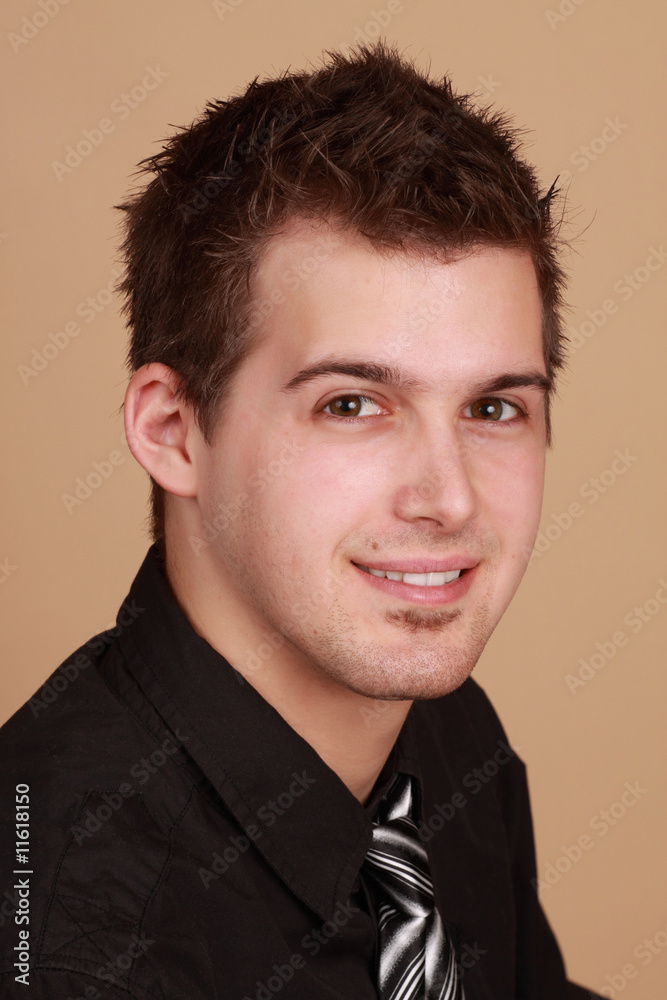 Obraz premium young caucasian man