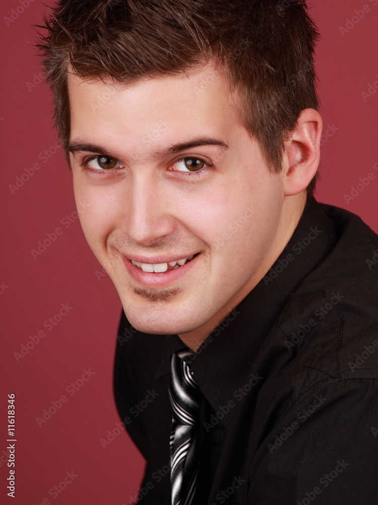 Obraz premium young caucasian man