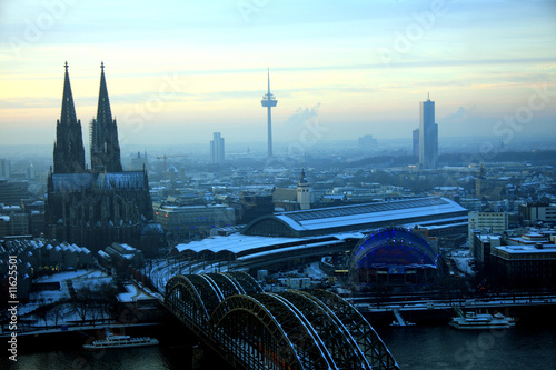 köln panorama photo