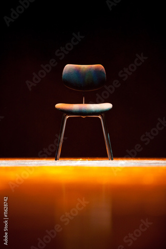 Chaise sur scène