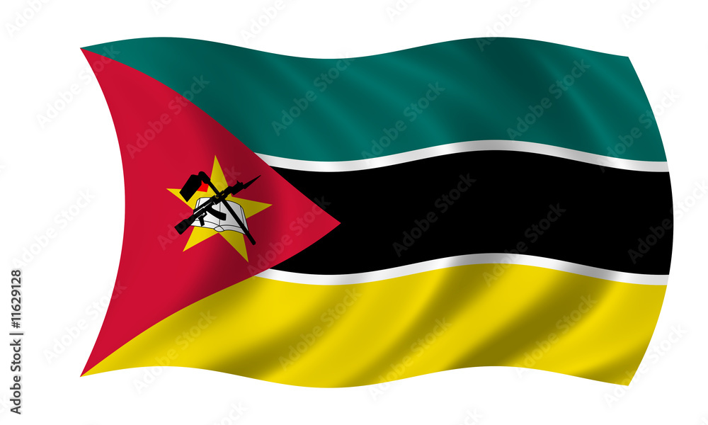 mosambik fahne mozambique flag mosambik fahne mozambique flag