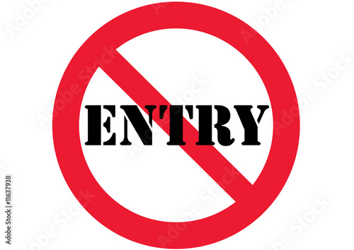 entry prohibited Free Download entry prohibited - GFXLoad