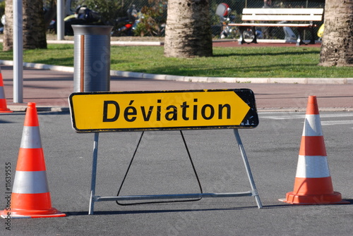 Canvastavla deviation