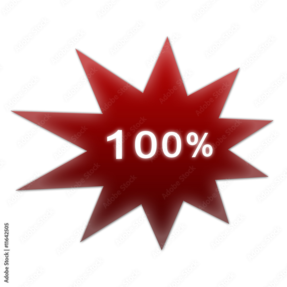 Fototapeta premium 100 Prozent