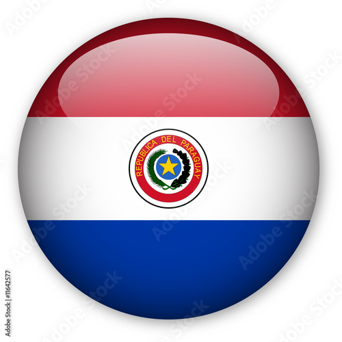 Free Download Paraguay Flag button - GFXLoad