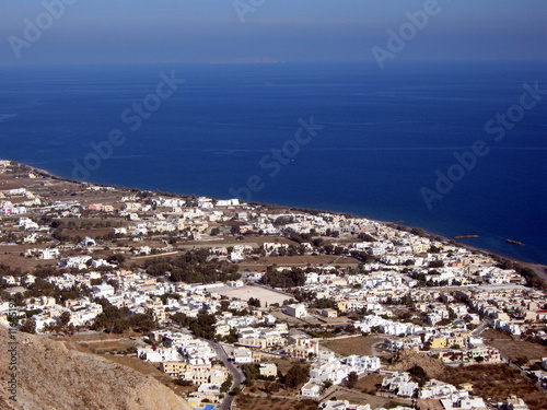 Seaside Village in Santorini