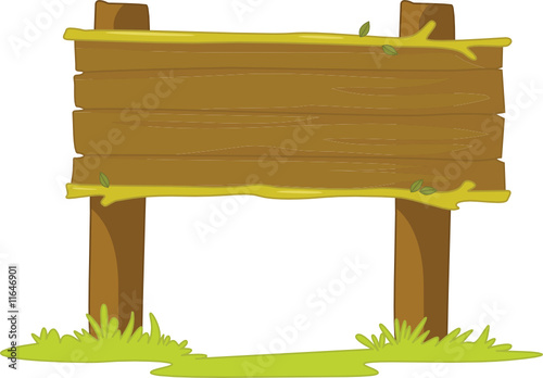 blank sign