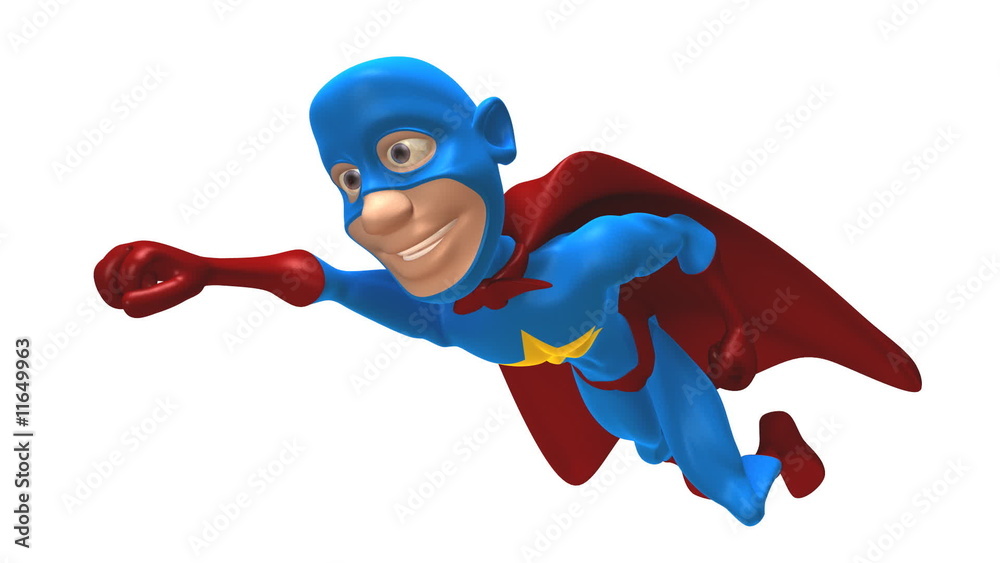 Superhero (avec couche alpha)