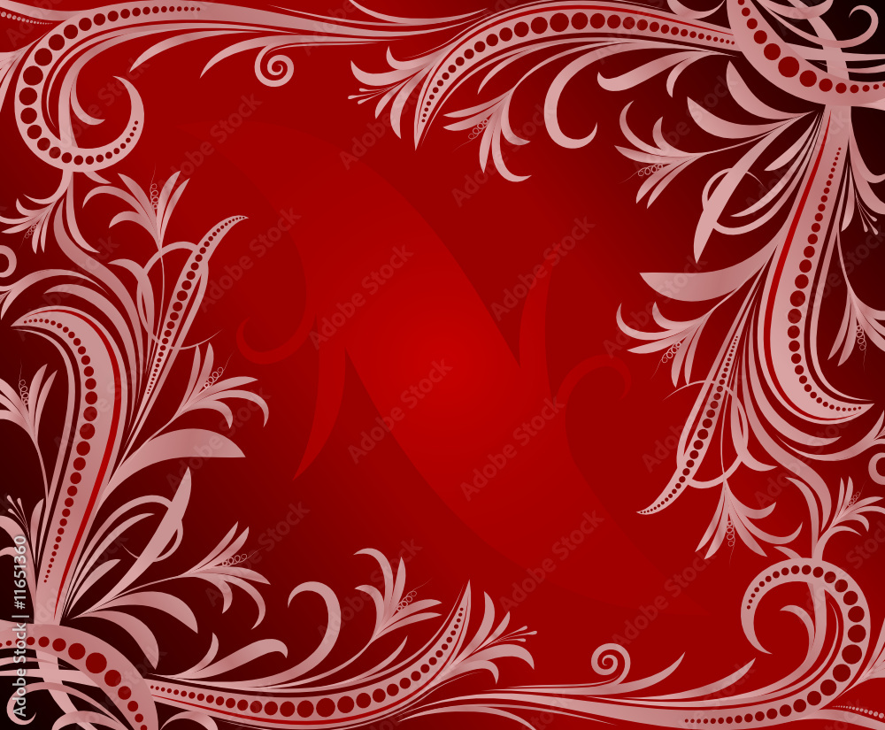 Abstract red background Abstract red background