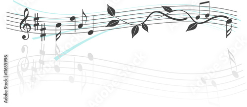 abstract background, music