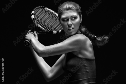Female tennis player © Fisher Photostudio