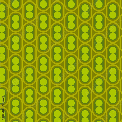 fond seventies vert