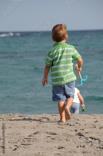 Walking to the ocean