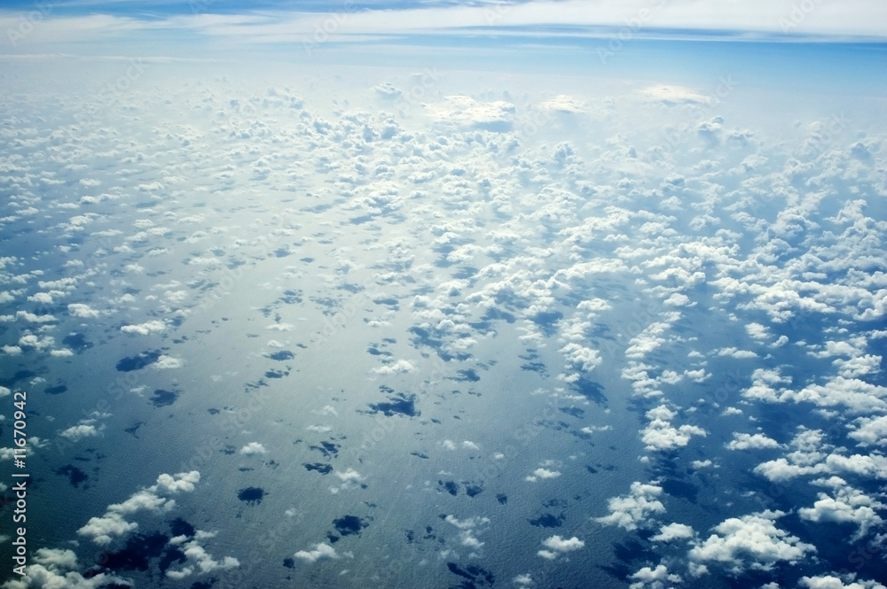 Skyscape over Indian Ocean Skyscape over Indian Ocean