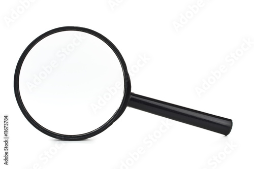 Black magnifier photo