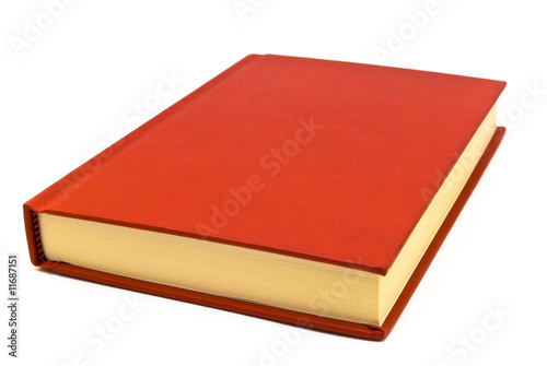 Hardback eed book on a white background