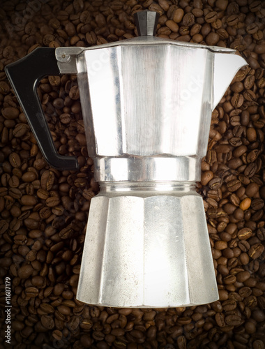 Coffee percolator photo