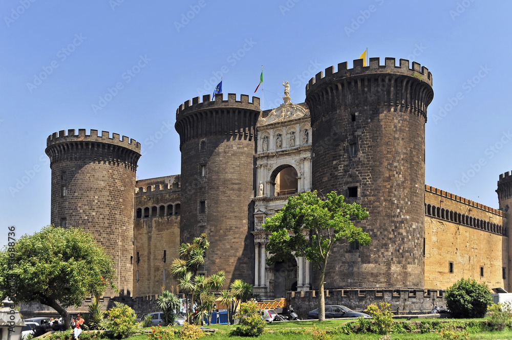 Italien, Neapel, Castello Nuovo