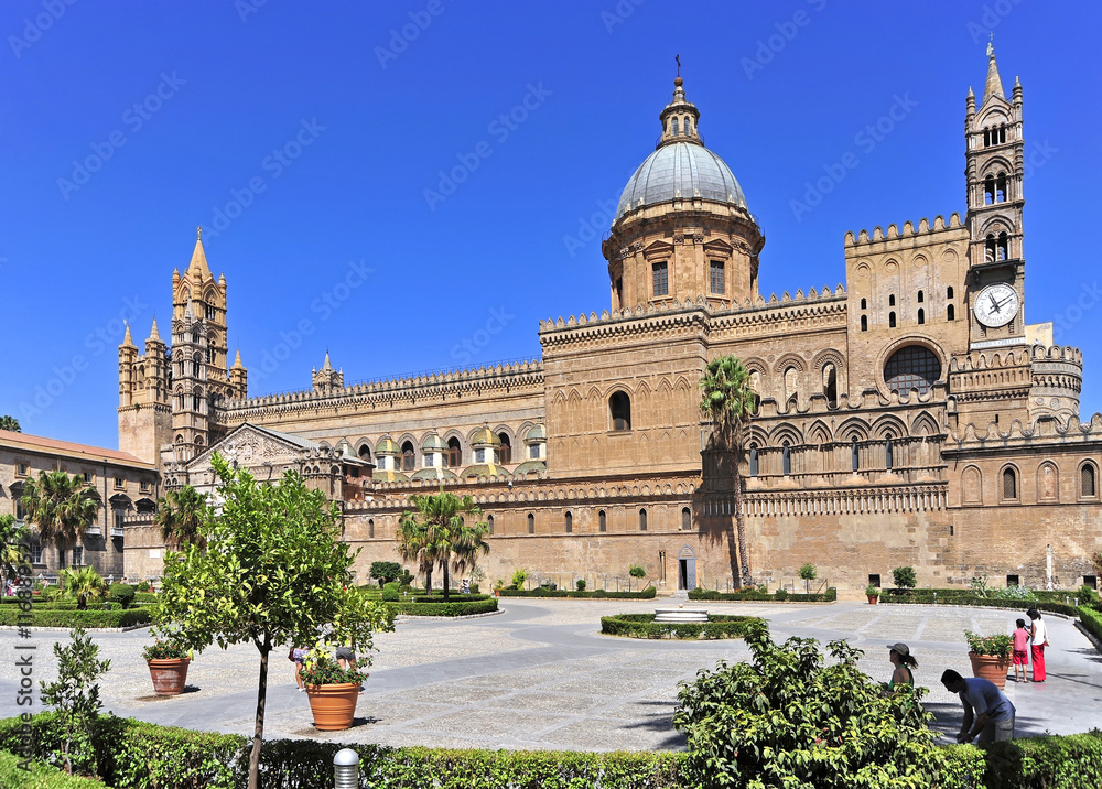 Italien, Sizilien, Palermo, Kathedrale